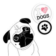 Dog doodle N123