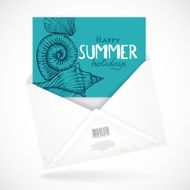 Postal Envelopes With Greeting Card N8