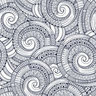 spiral decorative doodles N4