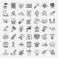 doodle gardening icon N3
