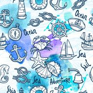 Nautical Seamless Pattern