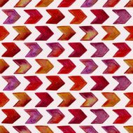 Vector Seamless Watercolor Geometric Pattern N3