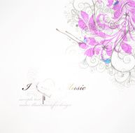 Floral Ornament Background for Vector Design N40