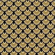 Peacock tail Seamless Pattern N3