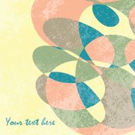 Colorful vintage vector pattern N2
