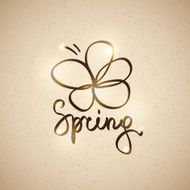 spring illustration vector eps 10 N2