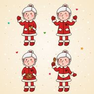Mrs Claus set