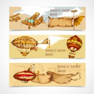 Aeronautic Transport Banners