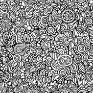 Vintage floral seamless pattern N10