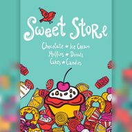 Sweet Store Background