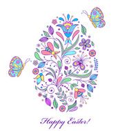 floral easter egg N2