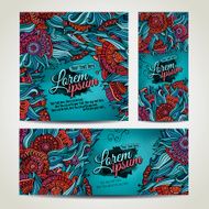 Vector decorative floral background N11