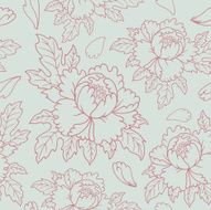 Peony seamless
