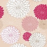 Retro floral seamless background N23