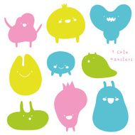 Funny characters collection N4