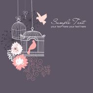 Retro Birdcage Design N2