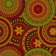 Vector seamless ethnic pattern N10
