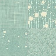 Set of seamless patterns N4