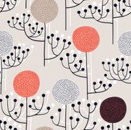 Abstract seamless floral pattern N7