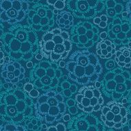 Abstract Bubbles Seamless Pattern Background