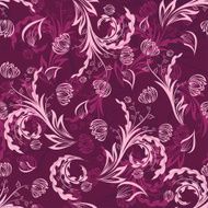 Seamless floral background N41