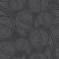 Doodle paisley seamless N3