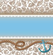 sea theme frame