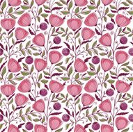 Seamless Floral Pattern N262
