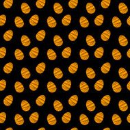 seamless pattern with easter eggs N11