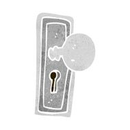 cartoon door knob N29