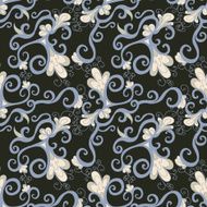 Damask floral Seamless PAttern N2