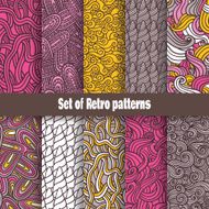 Retro pattern collection
