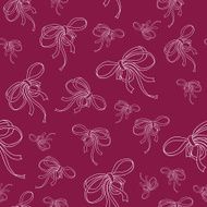 Seamless background with bows N2