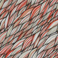 Seamless pattern with hand drawn abstract waves texture N23