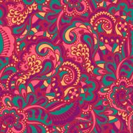 Seamless abstract hand-drawn pattern N31