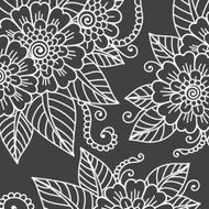 Flower ornament N5