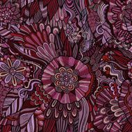 abstract flowers pattern N9