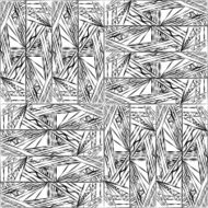 Abstract black and white grafic pattern