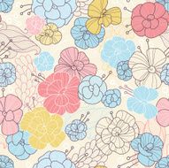 Seamless Floral Pattern N265