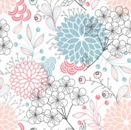 Seamless Floral Pattern N267