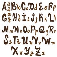 Alphabet Font N2
