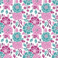 Seamless Floral Pattern N268