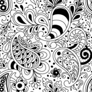 Paisley seamless pattern N32