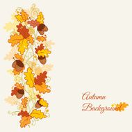 Vector set of decorative Autumn branches N2