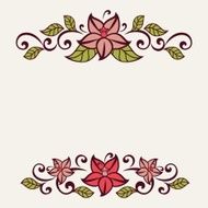 Flourish invitation card N8