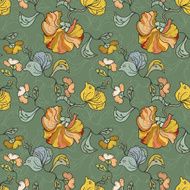 floral seamless pattern N149