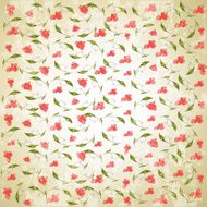vintage vector floral background N2