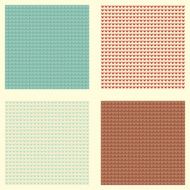 Set seamless patterns