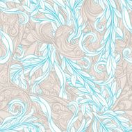 abstract beige and blue pattern