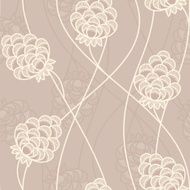 seamless background with flowers N11